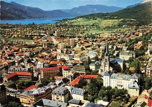 AK / Ansichtskarte  AIX-LES-BAINS_73_Savoie La ville et Lac du Bourget