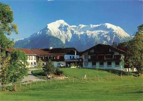 AK / Ansichtskarte  Bischofswiesen_Berchtesgaden Rehaklinik Loipe