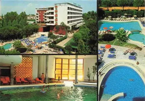 AK / Ansichtskarte 73988166 Abano_Terme_Veneto_IT Hotel Terme Bristol Buja Hallen und Freibad