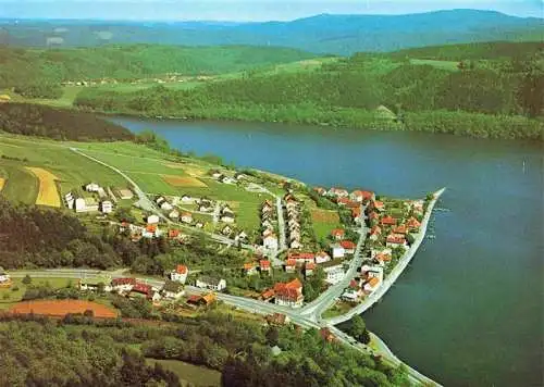 AK / Ansichtskarte  Herzhausen_Edersee Fliegeraufnahme