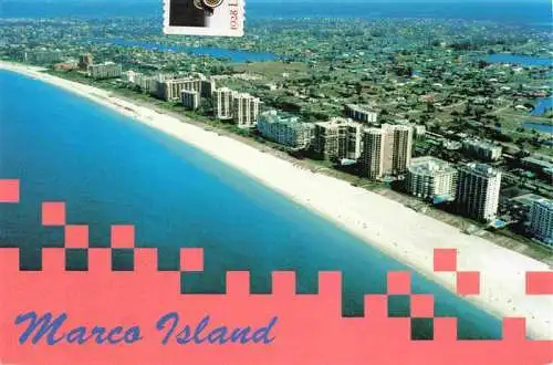AK / Ansichtskarte 73988192 Marco_Island_Florida Fliegeraufnahme