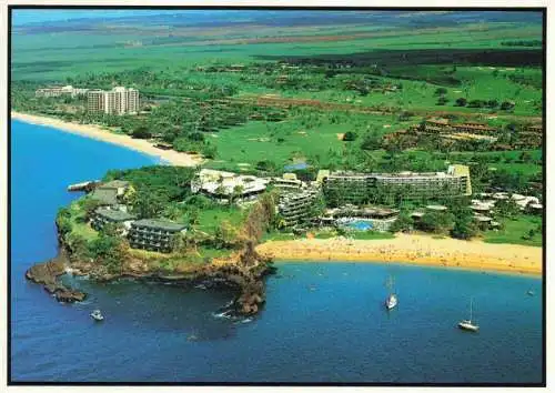 AK / Ansichtskarte 73988195 Maui_Hawaii_USA The Sheraton Maui Hotel Fliegeraufnahme