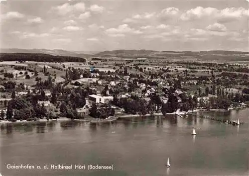 AK / Ansichtskarte  Gaienhofen_Bodensee_BW Halbinsel Hoeri Fliegeraufnahme