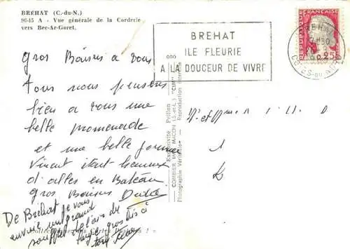 AK / Ansichtskarte  Brehat_Ile-de-Brehat_22_Cotes-d_Armor Vue Generale aerienne de la Corderie vers Bec Ar Goret