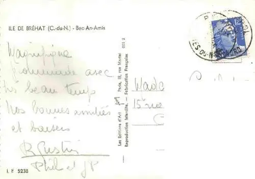 AK / Ansichtskarte  Ile-de-Brehat_22_Cotes-d_Armor Bec An Amis Vue aerienne
