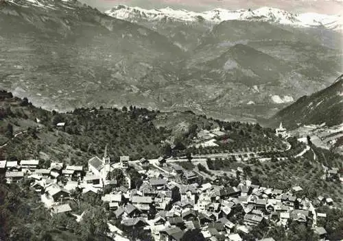 AK / Ansichtskarte  Vex_Herens_VS Fliegeraufnahme