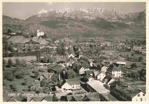 AK / Ansichtskarte  Werdenberg_SG Panorama Blick gegen Kreuzberge