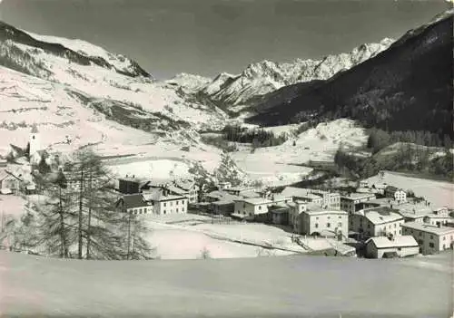 AK / Ansichtskarte  Lavin_GR Winterpanorama Blick gegen Guarda Piz Lischanna und Piz Pisoc
