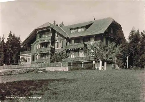 AK / Ansichtskarte  Roethenbach_Emmental_BE Kurhaus Chuderhuesi