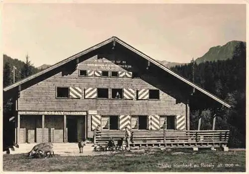 AK / Ansichtskarte  Chatel-St-Denis_FR Chalet Rambert en Rosaly