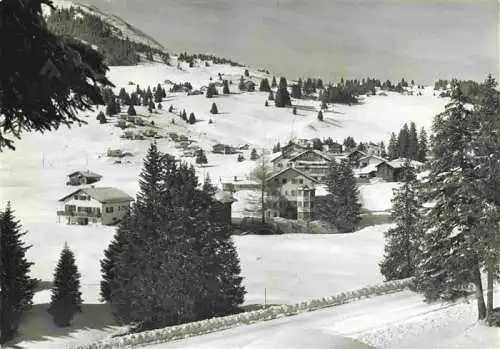 AK / Ansichtskarte  Lenzerheidesee_Lenzerheide_GR Winterpanorama