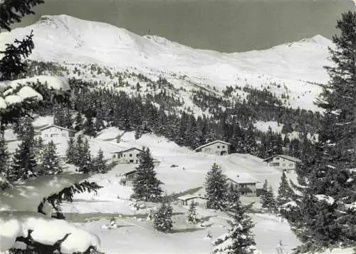 AK / Ansichtskarte  Lenzerheide_GR Winterpanorama Val-Sporz mit Piz Danis und Staetzerhorn