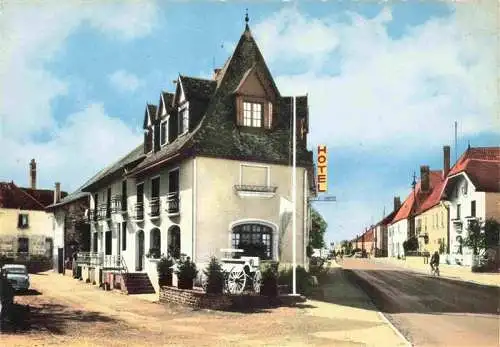 AK / Ansichtskarte  Levier_25_Doubs Hôtel du Commerce et Grande Rue