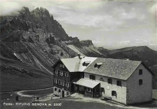 AK / Ansichtskarte  Funes_Val_di_Funes_Dolomiti_IT Rifugio Genova