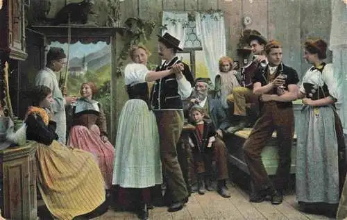 AK / Ansichtskarte  Appenzell_IR Tanzveranstaltung