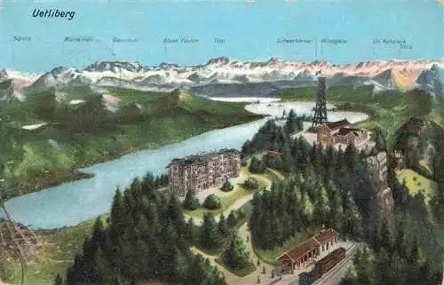 AK / Ansichtskarte  Uetliberg_uetliberg_ZH Panorama