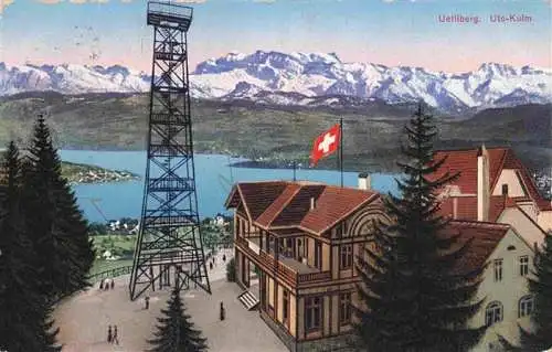 AK / Ansichtskarte  Uetliberg_uetliberg_ZH Berghaus Uto Kulm