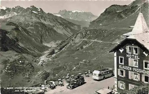 AK / Ansichtskarte  Klausenpass_1948m_UR Hotel Klausen Passhoehe mit Urirotstock