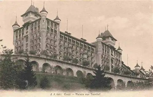 AK / Ansichtskarte  Caux_Montreux_VD Palace sur Territet