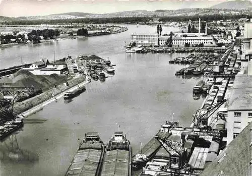 AK / Ansichtskarte  BASEL_BS Rheinhafen Teilansicht