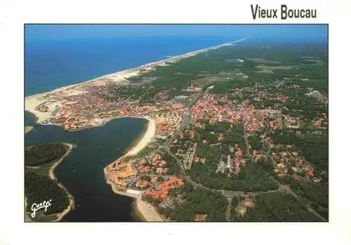 AK / Ansichtskarte  Vieux-Boucau-les-Bains_40_Landes Port d'Albite et Soustons plage Vue aerienne