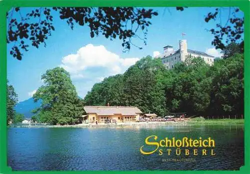 AK / Ansichtskarte  Puergg-Trautenfels_Steiermark_AT Fischrestaurant Schlossteich Stueberl