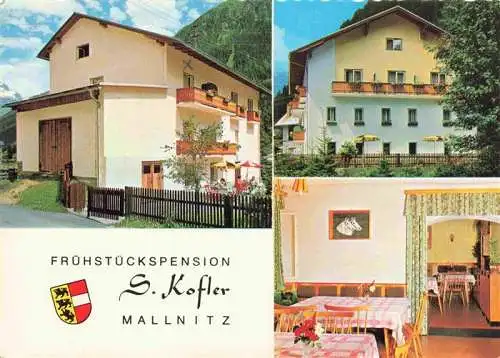 AK / Ansichtskarte  Mallnitz_Tauernbahn_Kaernten_AT Fruehstueckspension Sepp Koller Gastraeume