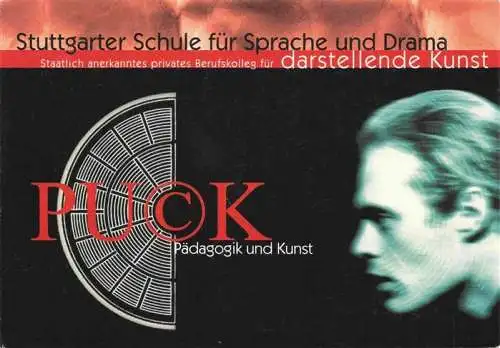 AK / Ansichtskarte  Stuttgart Stuttgarter Schule fuer Sprache und Drama PUCK