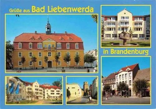 AK / Ansichtskarte 73988538 Bad_Liebenwerda Schloss Brunnen Ortspartien