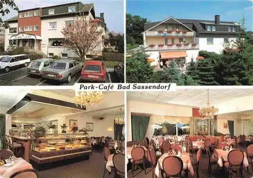 AK / Ansichtskarte 73988621 Bad_Sassendorf Park Cafe Verkaufstheke Speisesaal