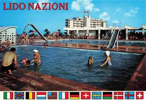 AK / Ansichtskarte 73988645 Ferrara__Emilia-Romagna_IT Hotel Lido Nazioni Piscine