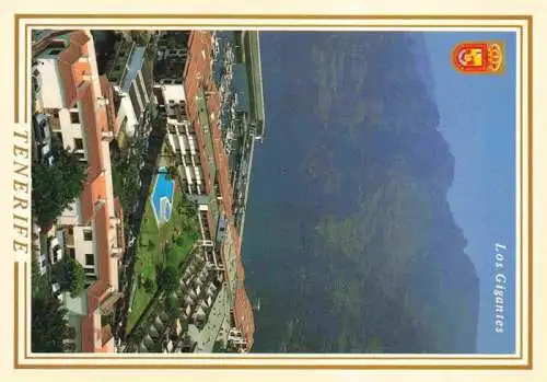 AK / Ansichtskarte  Los_Gigantes_Santiago_del_Teide Acantilado de los Gigantes Fliegeraufnahme