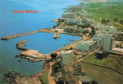 AK / Ansichtskarte  Cala_Bona_Mallorca_ES Fliegeraufnahme