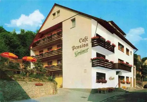 AK / Ansichtskarte 73988675 Obertrubach Cafe Pension Gruener