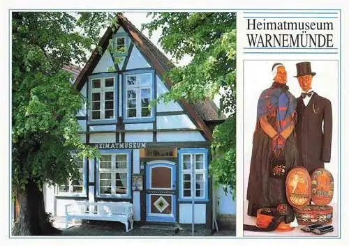 AK / Ansichtskarte 73988681 Warnemuende_Ostseebad Aussenansicht Heimatmuseum Warnemuender Sonntagstracht