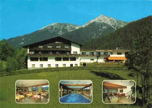AK / Ansichtskarte 73988683 Reith_Seefeld_Tirol_AT Haus Kristall Gastraum Hallenbad Foyer