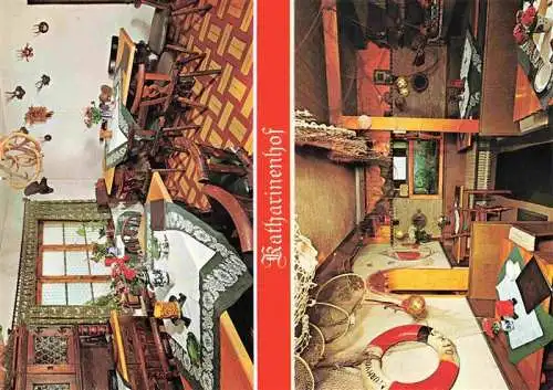 AK / Ansichtskarte  Treffelstein Hotel Restaurant Cafe Katharinenhof Gastraeume