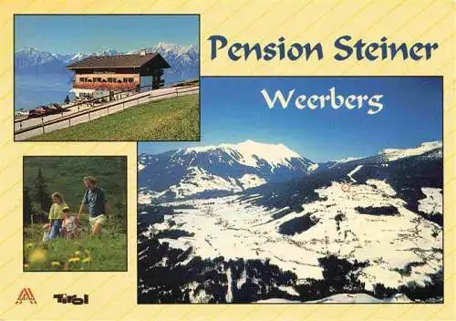 AK / Ansichtskarte  Weerberg_Tirol_AT Pension Steiner Panorama Spaziergang