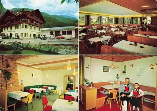 AK / Ansichtskarte  Mayrhofen_Zillertal_Tirol_AT Gasthof Pension Zur Bruecke Gastraeume