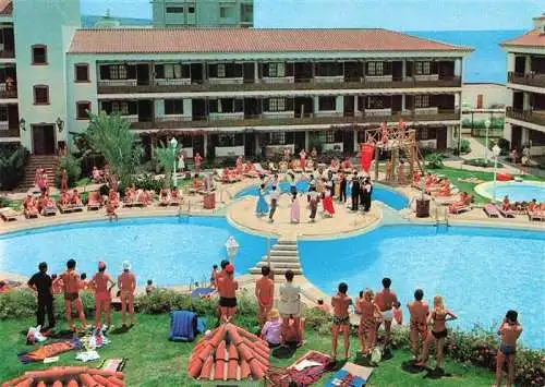 AK / Ansichtskarte  Playa_del_Ingles_Gran_Canaria_ES Fiesta tipica en los jardines Hotel Parque Tropical