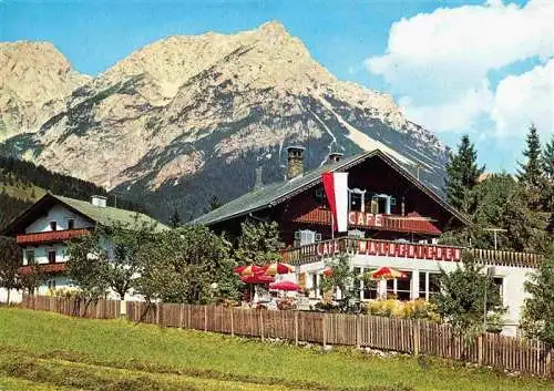 AK / Ansichtskarte 73988732 Scheffauer_Kaiser_Tirol_AT Cafe Waldfrieden