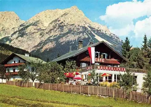 AK / Ansichtskarte  Scheffauer_Kaiser_Tirol_AT Cafe Waldfrieden