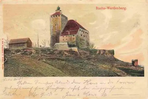 AK / Ansichtskarte  Buchs__Buchs-Werdenberg_SG Schloss Kuenstlerkarte