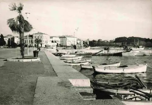 AK / Ansichtskarte  Porec_Croatia Partie am Hafen