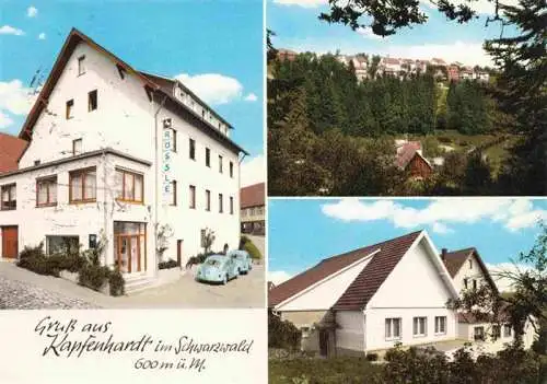 AK / Ansichtskarte 73988849 Kapfenhardt Gasthaus Pension zum Roessle Ansicht vom Waldrand aus