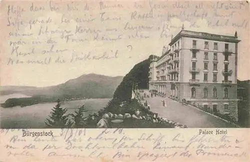 AK / Ansichtskarte  Buergenstock_Vierwaldstaettersee_NW Palace Hotel