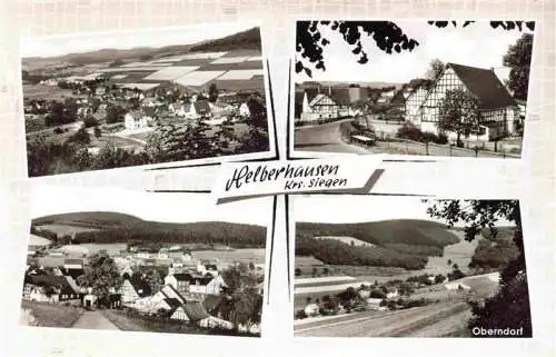 AK / Ansichtskarte  Helberhausen_Hilchenbach_NRW Panorama Teilansichten Oberndorf