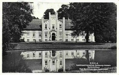 AK / Ansichtskarte 73988898 Schoenboeken_Krems_Segeberg_Schleswig-Holstein Deula Landmaschinenschule