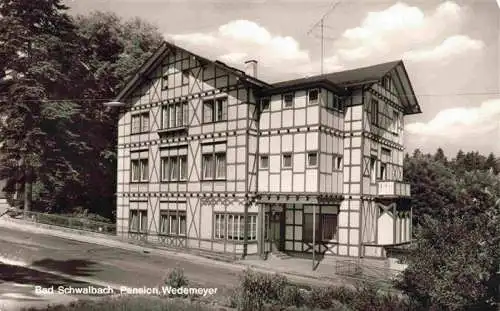 AK / Ansichtskarte  BAD_SCHWALBACH Pension Wedemeyer