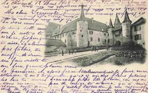 AK / Ansichtskarte  Colombier__NE Château Schloss